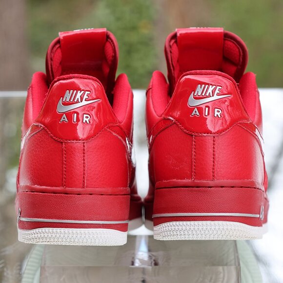 Nike Air Force 1 Low Woven Gym Red - Picture 10 of 14